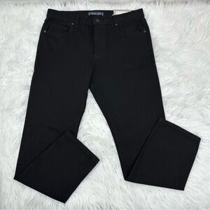 Everlane Uniform Mens Slim 4-Way Stretch Organic‎ Jean Black 35x30 NEW